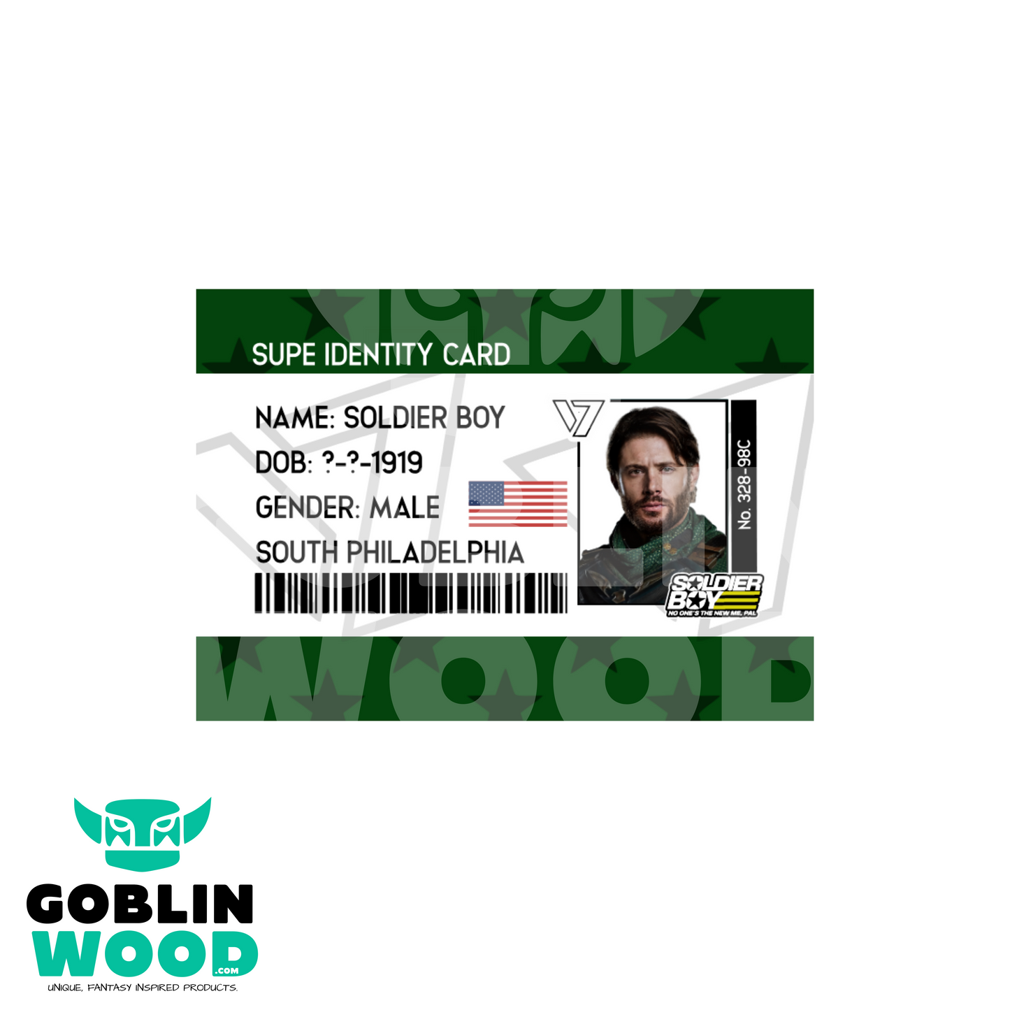 SB - Supe ID Card - - Goblin Wood Exclusive