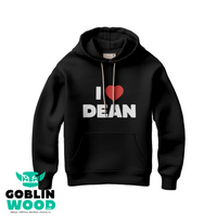 I ❤️ Dean - Premium Black T-shirt - Supernatural Inspired - Goblin Wood Exclusive (Copy)