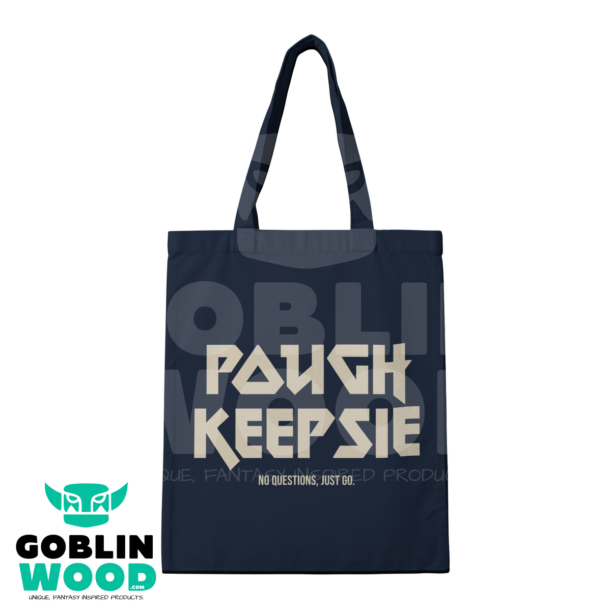 Poughkeepsie - Navy Tote Bag - Goblin Wood Exclusive