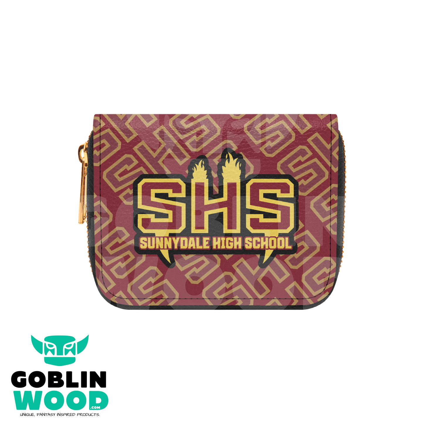 SHS - Bifold Zipper Purse - Buffy Inspired - Goblin Wood Exclusive