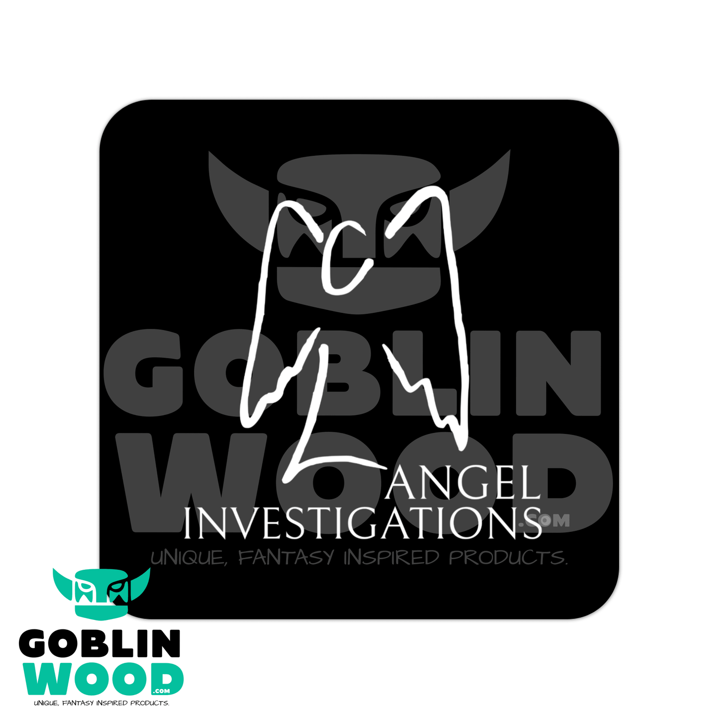 Angel Investigations - Drinks Coaster - - Goblin Wood Exclusive - Goblin Wood