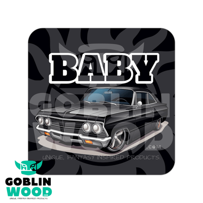 Baby - Kawaii Drinks Coaster - Supernatural Inspired - Goblin Wood Exclusive