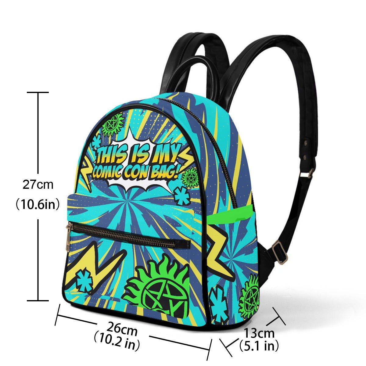 Comic Con 2 - Mini Backpack - Supernatural Inspired - Goblin Wood Exclusive - Goblin Wood