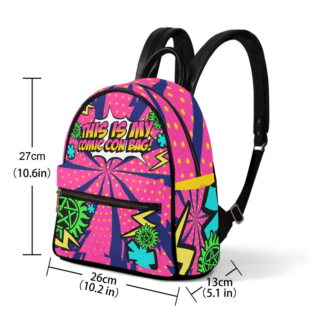 Comic Con - Mini Backpack - Supernatural Inspired - Goblin Wood Exclusive - Goblin Wood