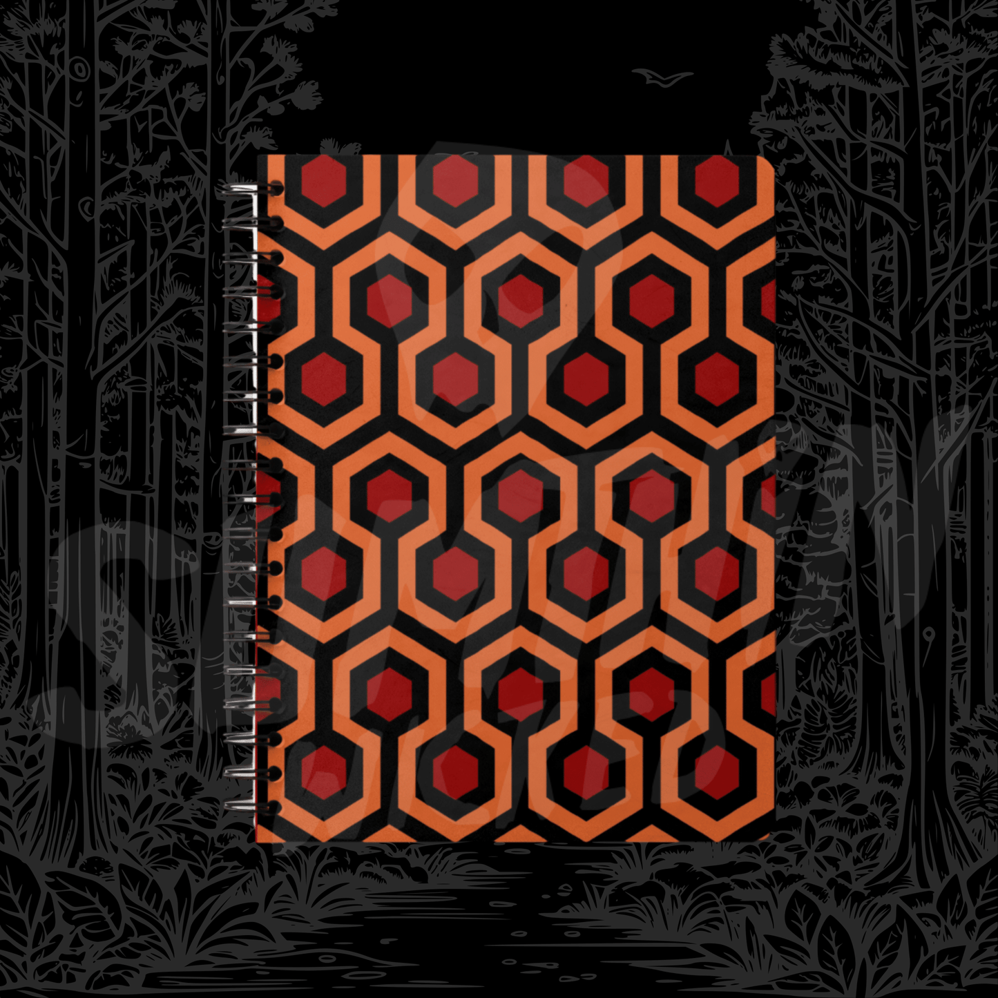 Here's Johnny! - A5 Wiro Lined Notebook - The Shining Inspired - Sumthin Wicked Exclusive - Goblin Wood