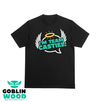 I'm Team Angel! - Black Premium T-Shirt - - Goblin Wood Exclusive