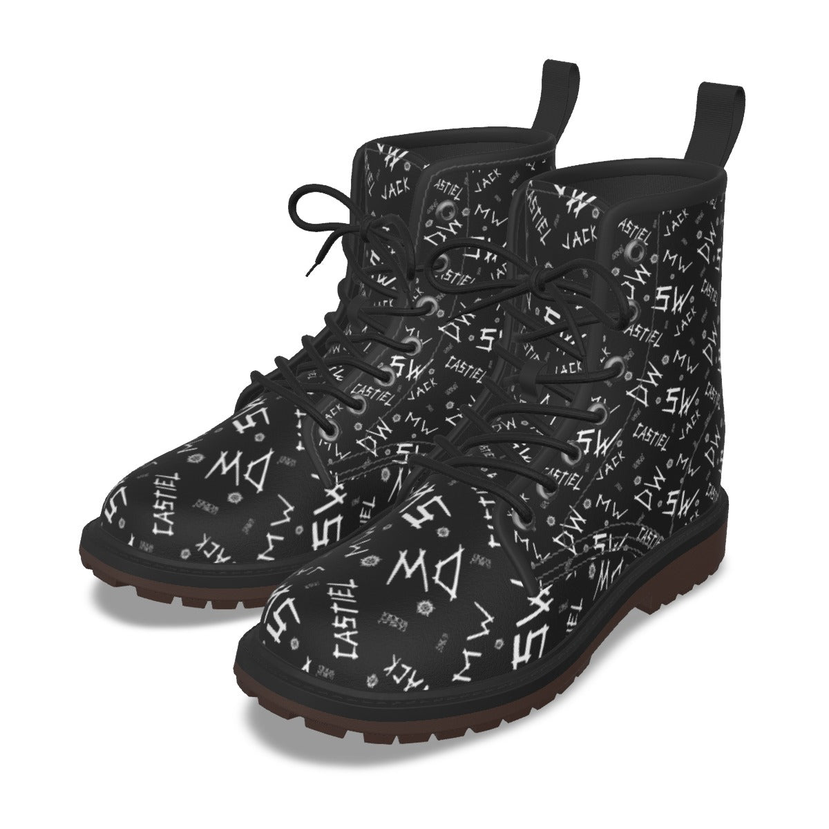 Initials AOP Short Boot - Supernatural Inspired - Goblin wood Exclusive - Goblin Wood