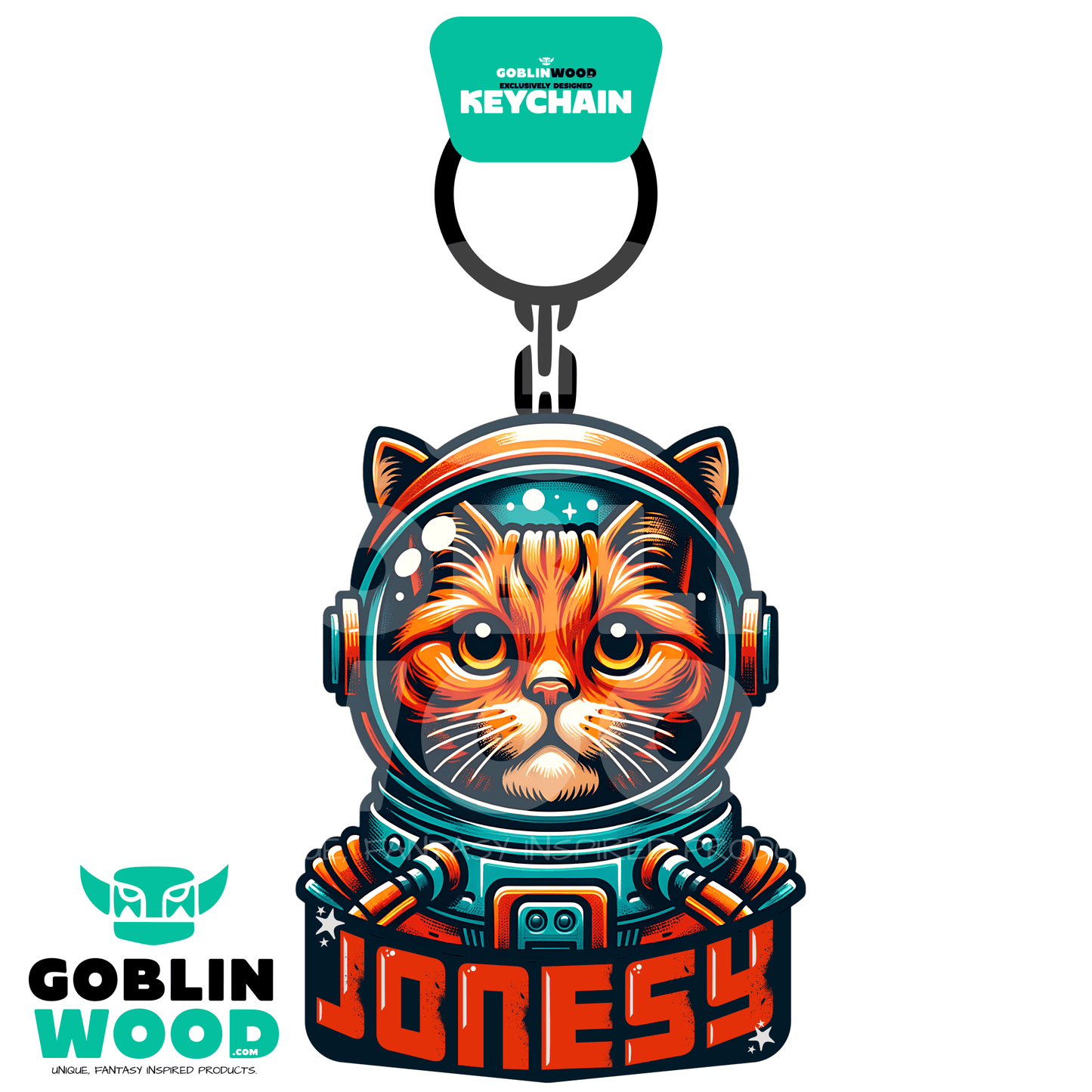 Jonesy - Acrylic Keychain - - Goblin Wood Exclusive - Goblin Wood