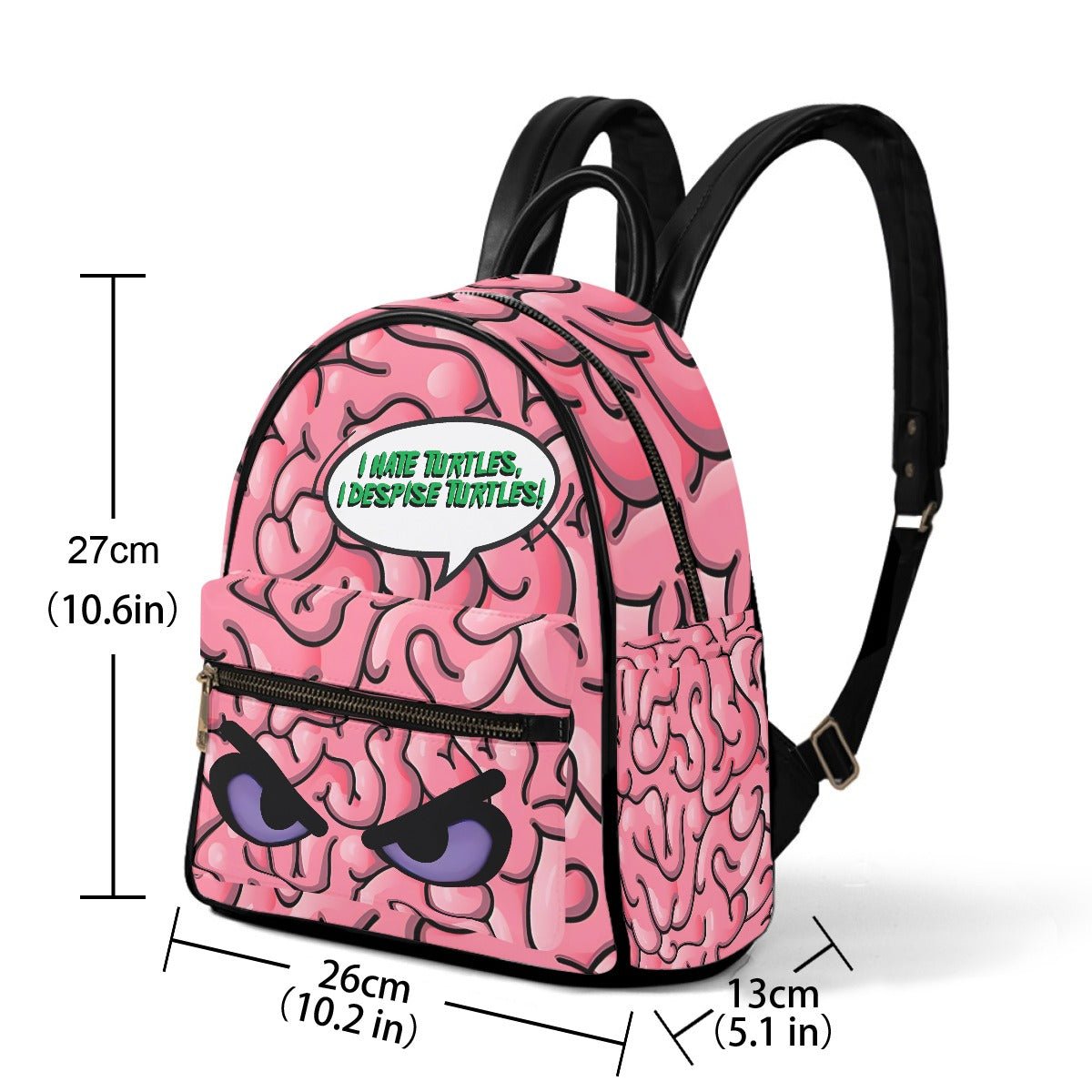 Krang - Mini Backpack - TMNT Inspired - Goblin Wood Exclusive - Goblin Wood