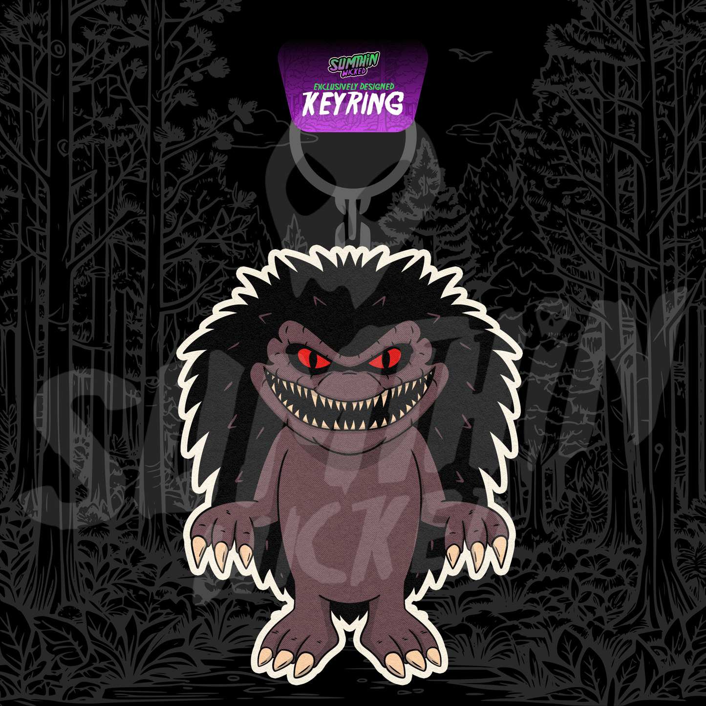 Krite - Acrylic Keychain - Critters Inspired - Sumthin Wicked Exclusive - Goblin Wood