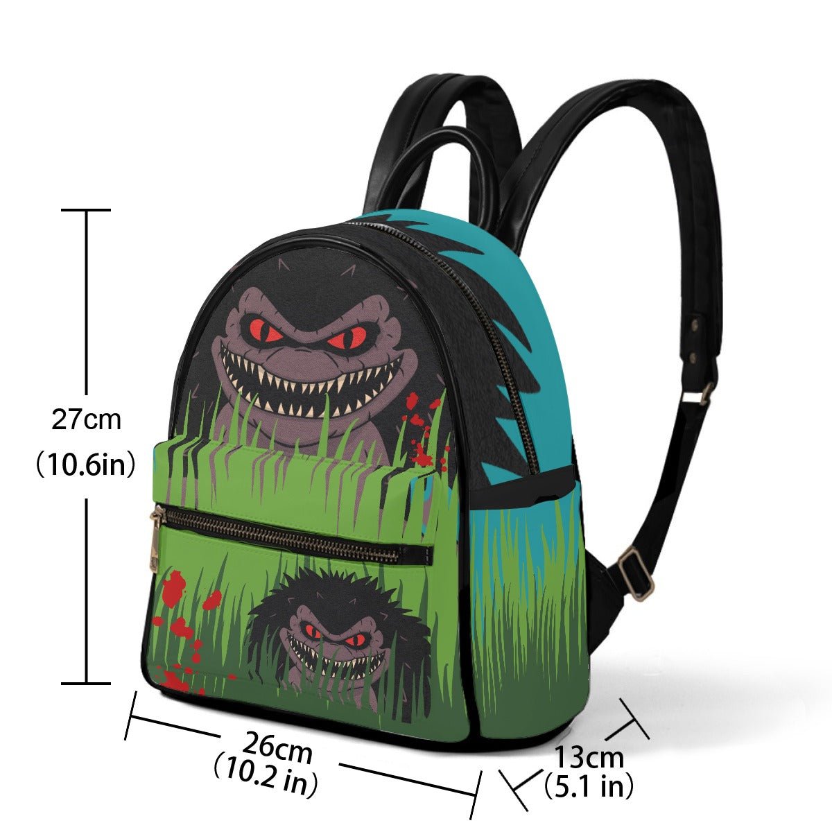 Krite - AOP Mini Backpack - Critters Inspired - Sumthin Wicked Exclusive - Goblin Wood