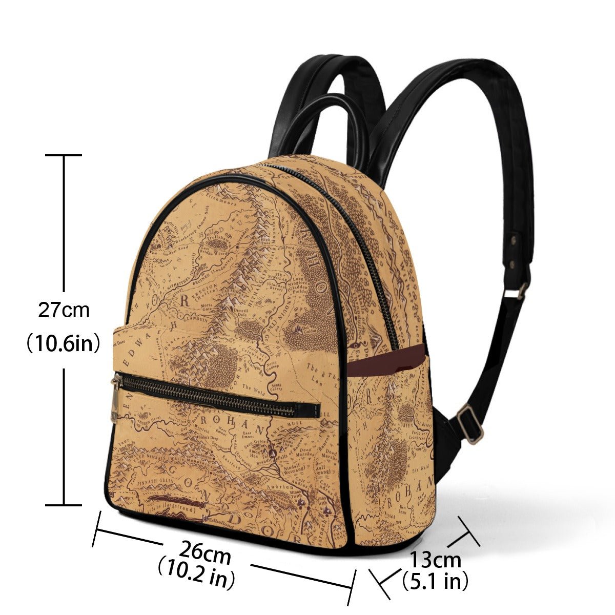 Map - Mini Backpack - LOTR Inspired - Goblin Wood Exclusive - Goblin Wood