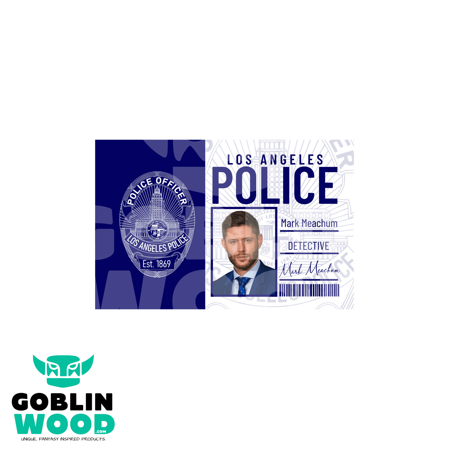 Mark Meachum - Police ID - Countdown Inspired - Goblin Wood Exclusive - Goblin Wood