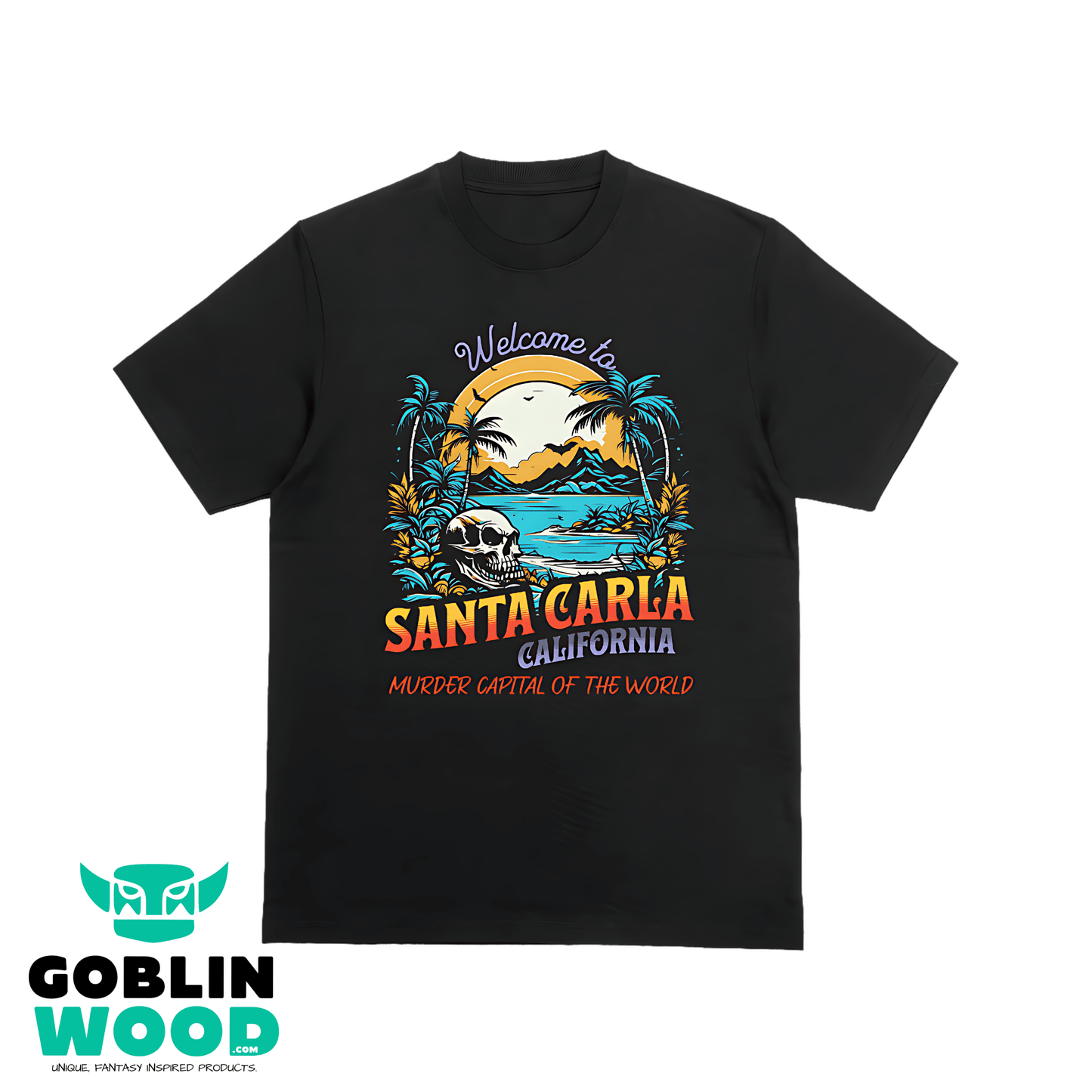 Paradise? - Black Premium T-Shirt - The Lost Boys Inspired - Goblin Wood Exclusive - Goblin Wood