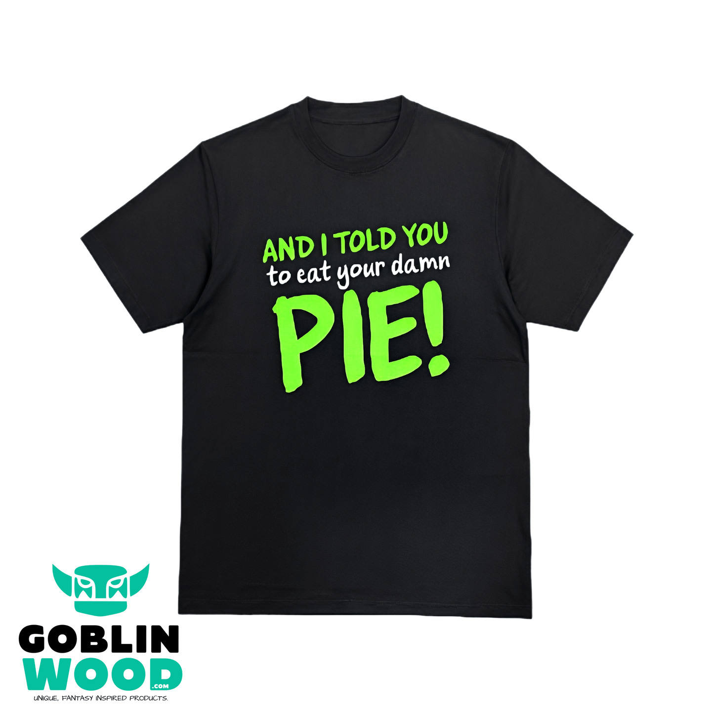 Pie - Premium T-Shirt - Stranger Things Inspired - Goblin Wood Exclusive - Goblin Wood