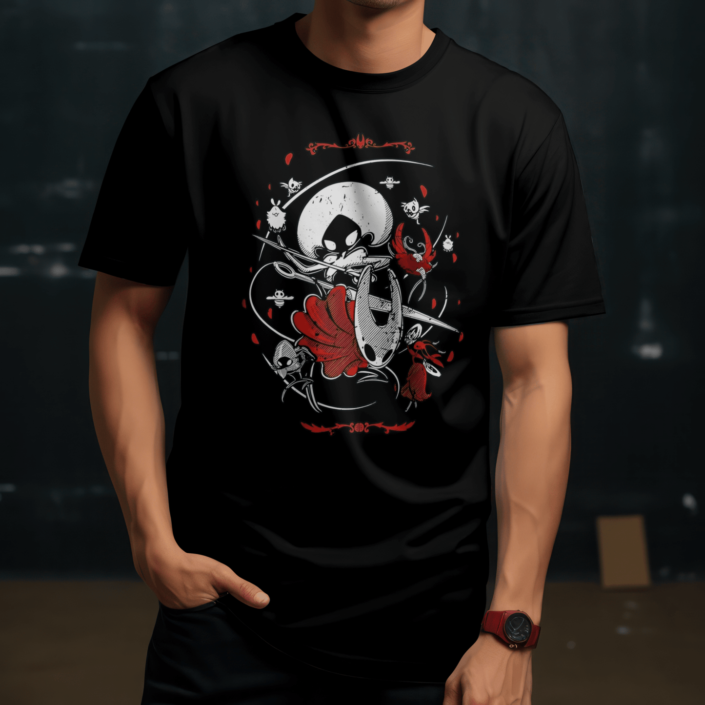 Silk - Black Premium T-Shirt - Silksong Inspired - Goblin Wood Exclusive - Goblin Wood