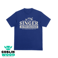 Salvage - Navy Premium T-Shirt - - Goblin Wood Exclusive