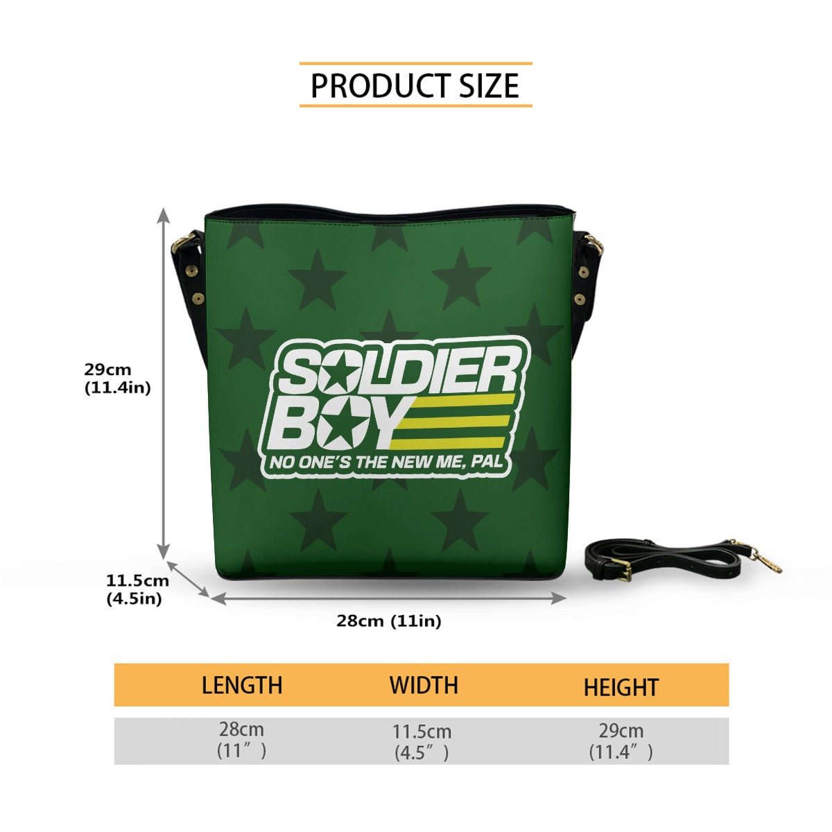 SB - Bottle Green Cross Body Bucket Bag - - Goblin Wood Exclusive - Goblin Wood
