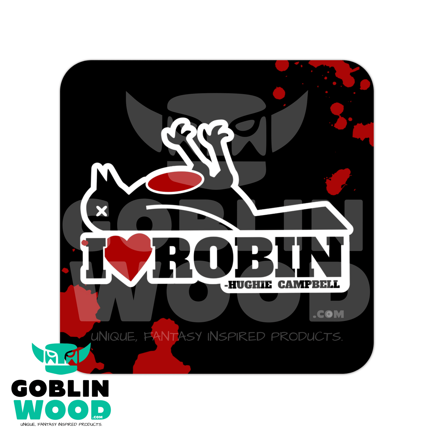 Splat - Drinks Coaster - - Goblin Wood Exclusive - Goblin Wood