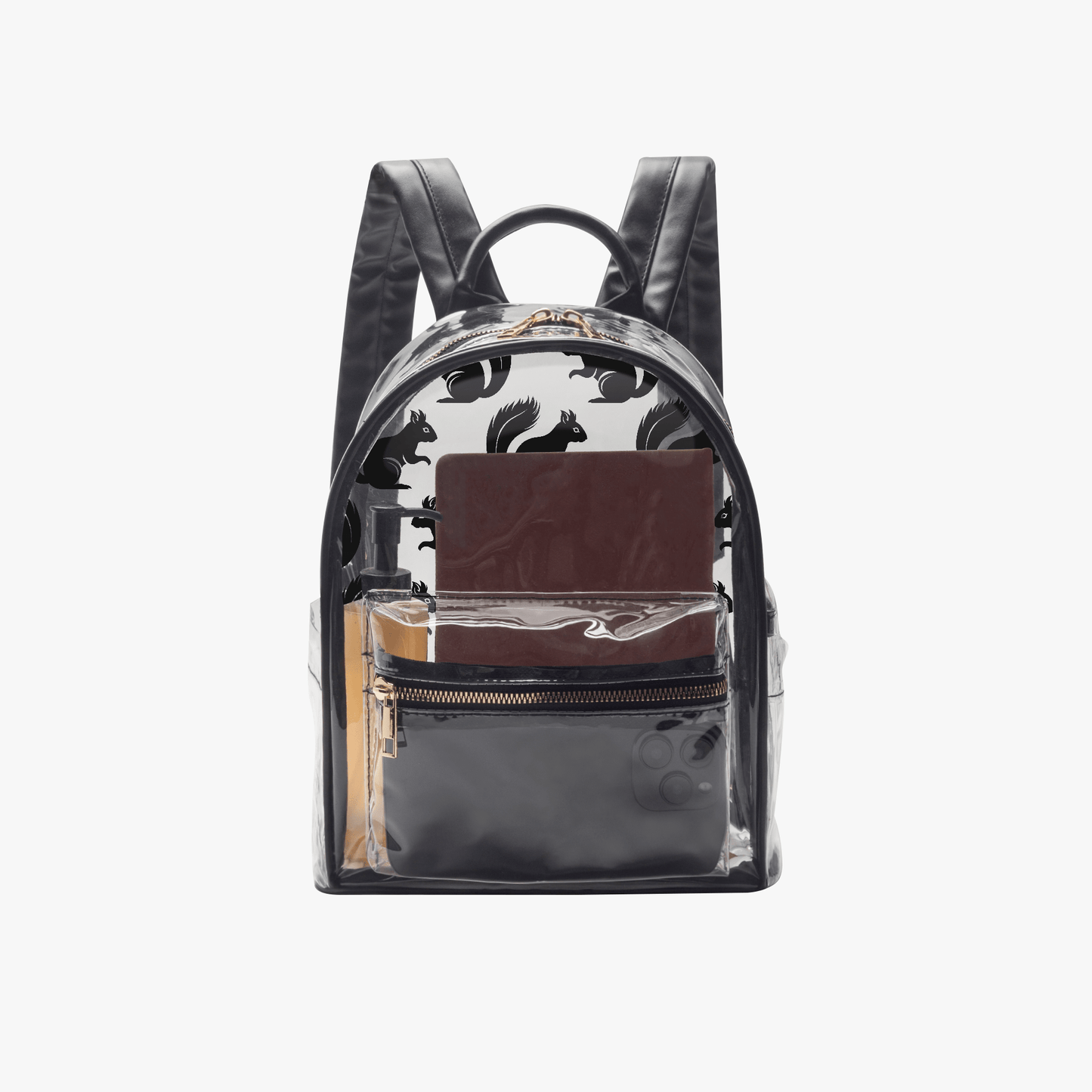 Squirrel - Transparent Festival Backpack - Supernatural Inspired - Goblin Wood Exclusive - Goblin Wood