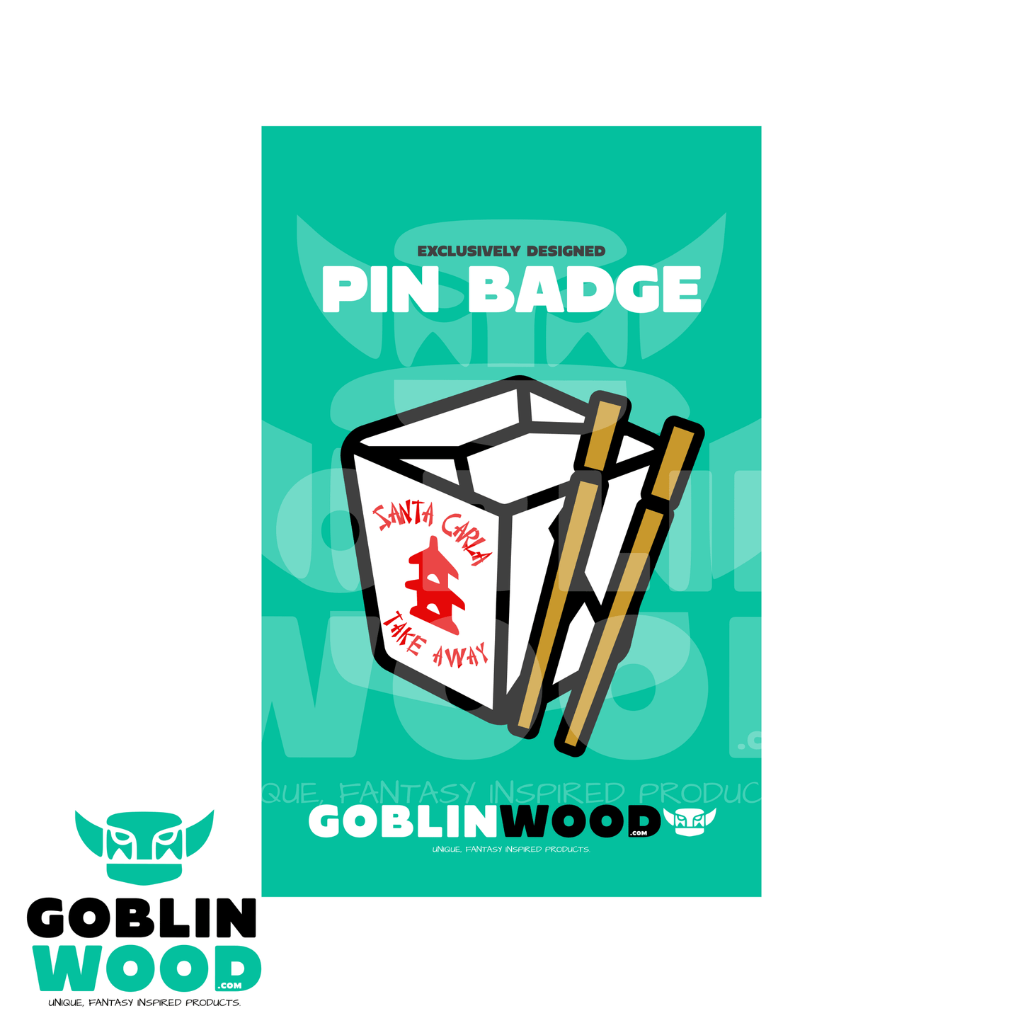 Take Away - Acrylic Pin Badge - The Lost Boys Inspired - Goblin Wood Exclusive - Goblin Wood