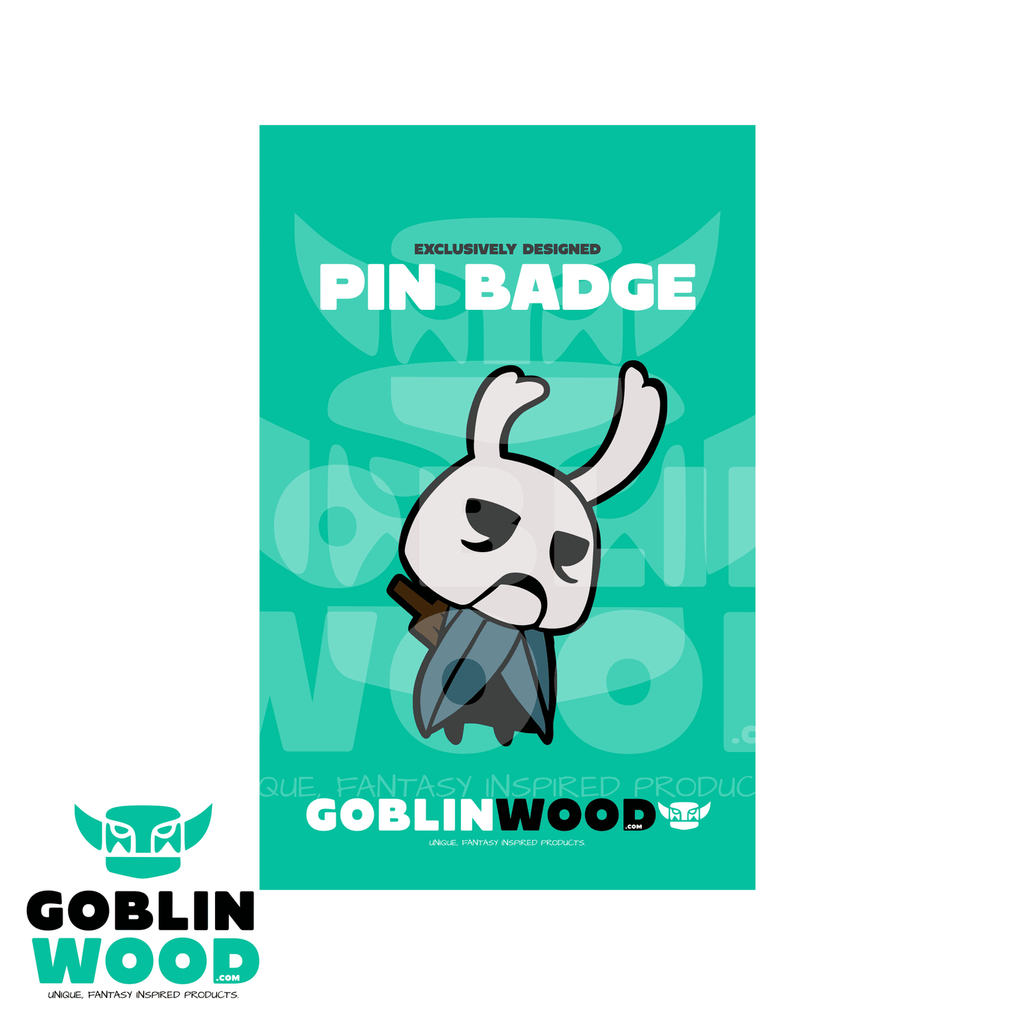 Zote - Acrylic Pin Badge - - Goblin Wood Exclusive - Goblin Wood