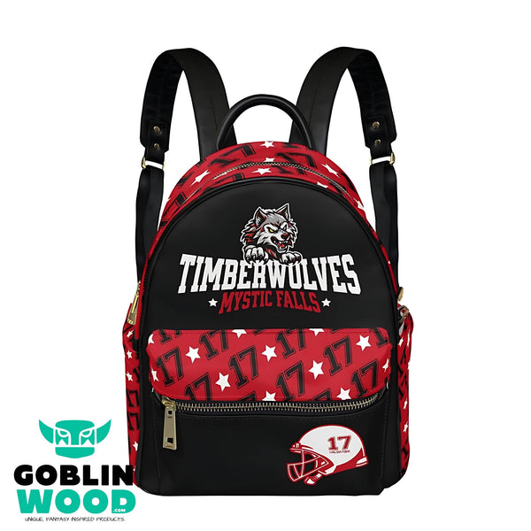 17 - Black Mini Backpack - TVD Inspired - Goblin Wood Exclusive - Goblin Wood