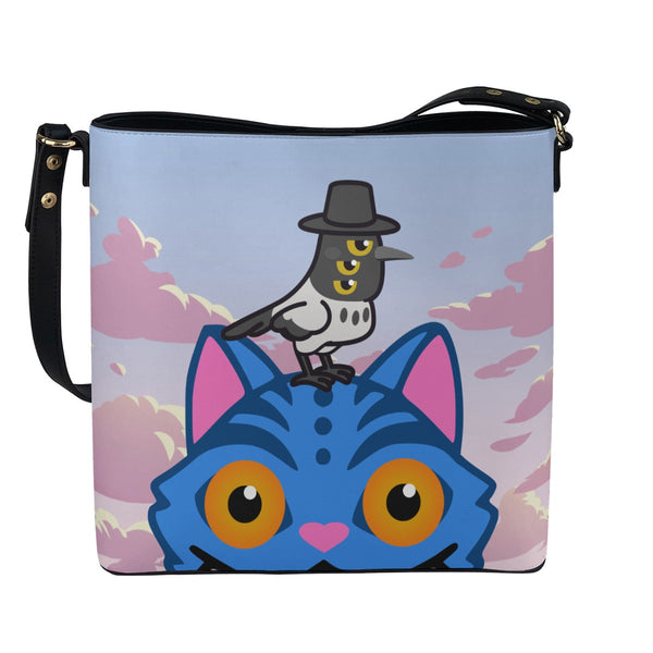 Peek A Boo - Crossbody Bucket Bag - KPop Demon Hunters Inspired - Goblin Wood Exclusive