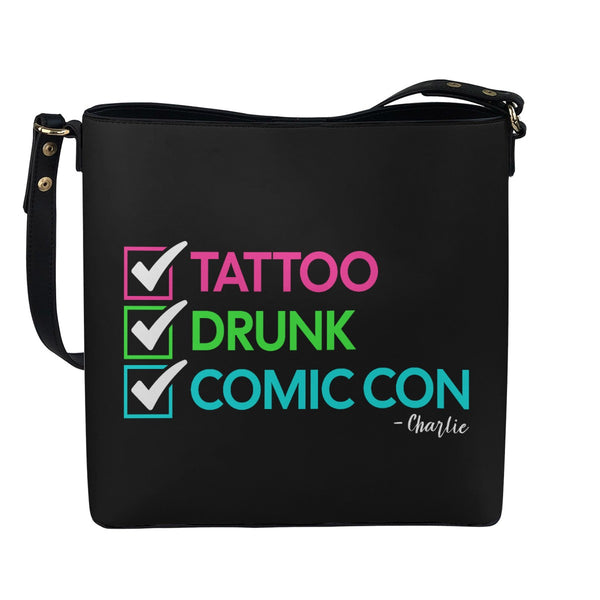 Charlie - Cross Body Bucket Bag  - Supernatural Inspired - Goblin Wood Exclusive