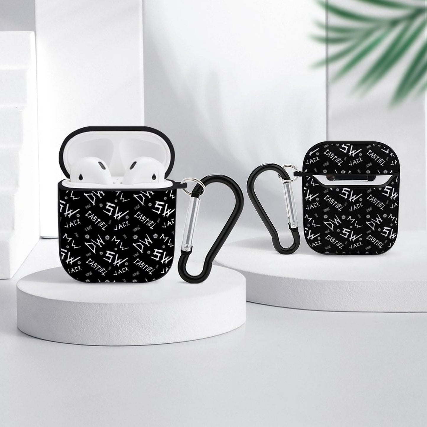 Initials (Black) - Airpods 1&2 - Goblin Wood Exclusive