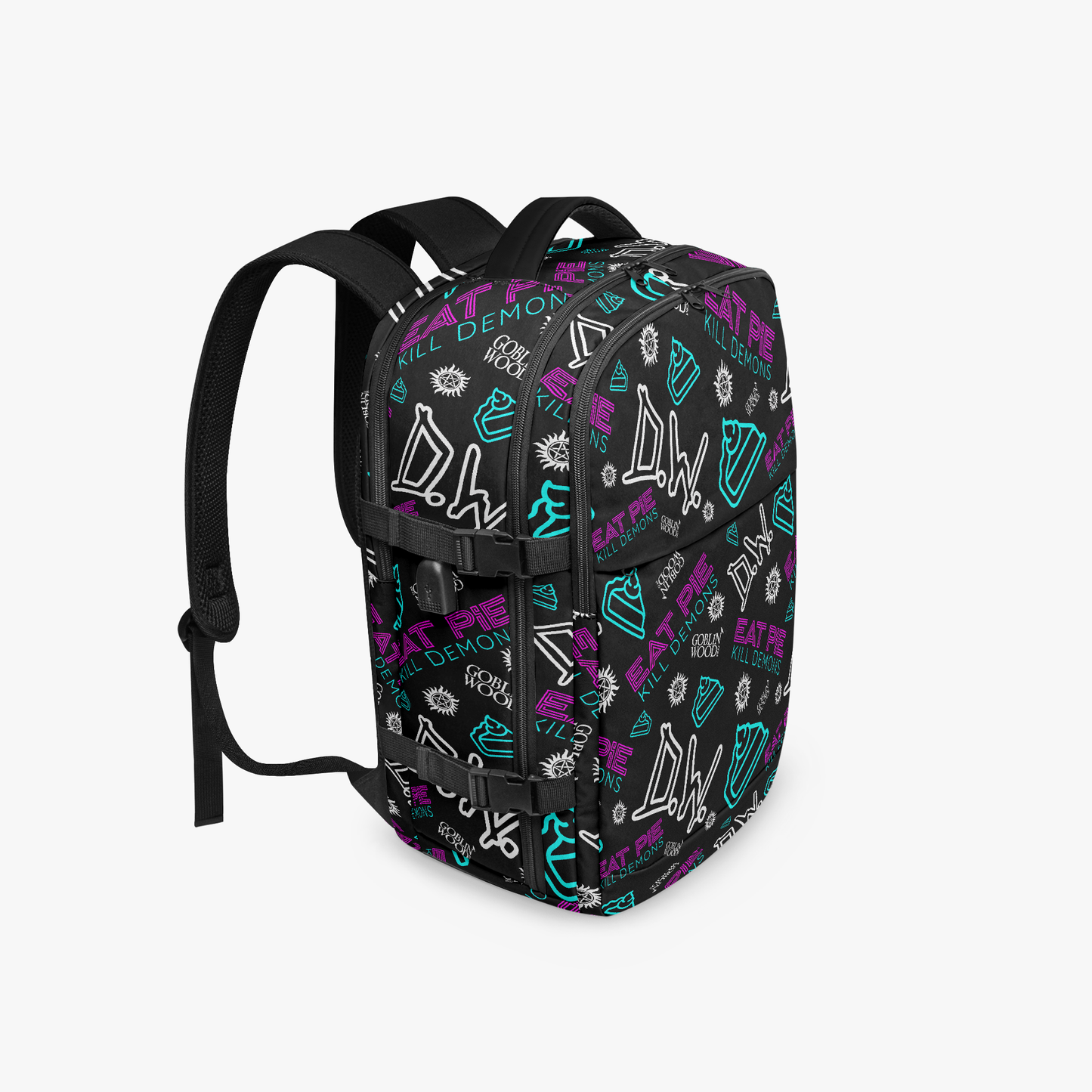 Eat Pie - Multi-Pocket Hiking Backpack - Goblin Wood Exclusive