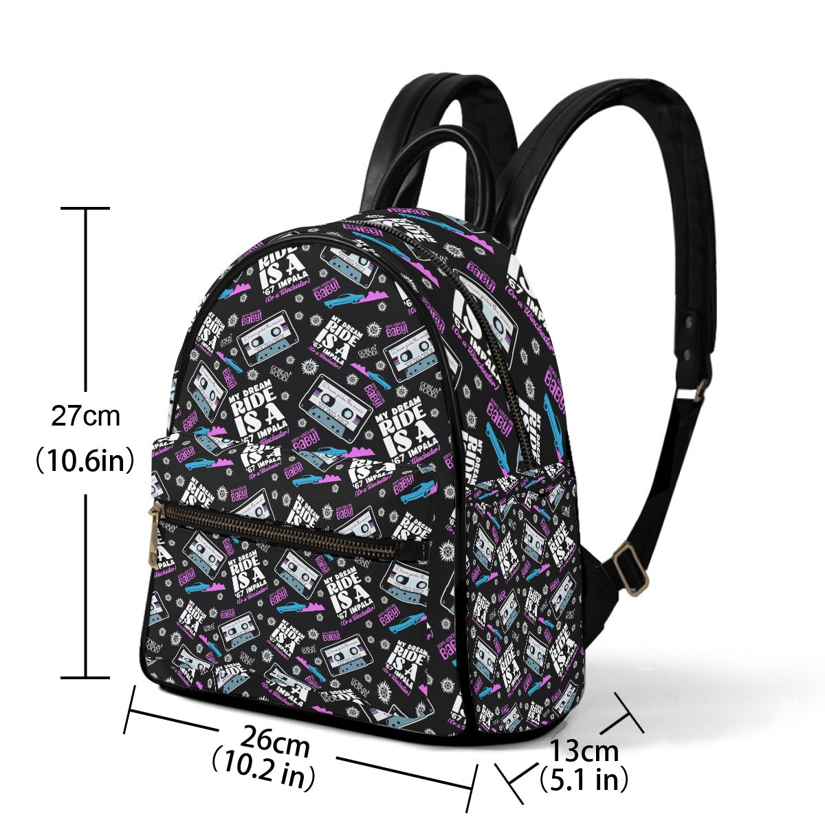 Dream Ride - AOP Print Mini Backpack -  - Goblin Wood Exclusive