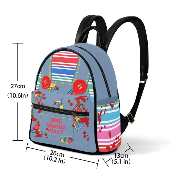Chuck - Cosplay Mini Backpack - Child's Play Inspired - Sumthin Wicked Exclusive
