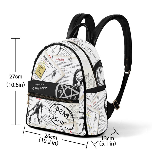 Journal - Mini Backpack - Supernatural Inspired - Goblin Wood Exclusive