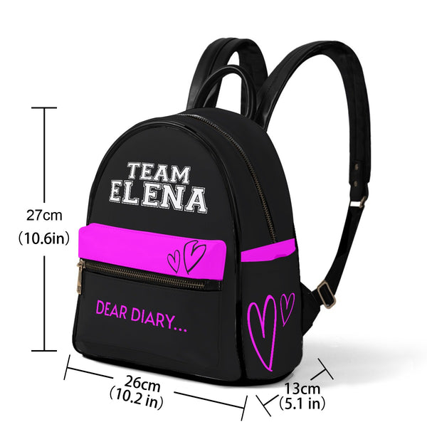Team Elena - Mini Backpack - TVD Inspired - Goblin Wood Exclusive