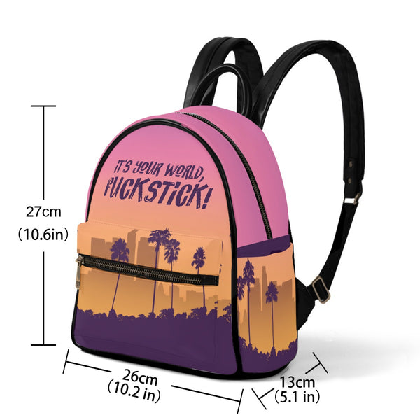 Fuckstick - Mini Backpack - Countdown Inspired - Goblin Wood Exclusive