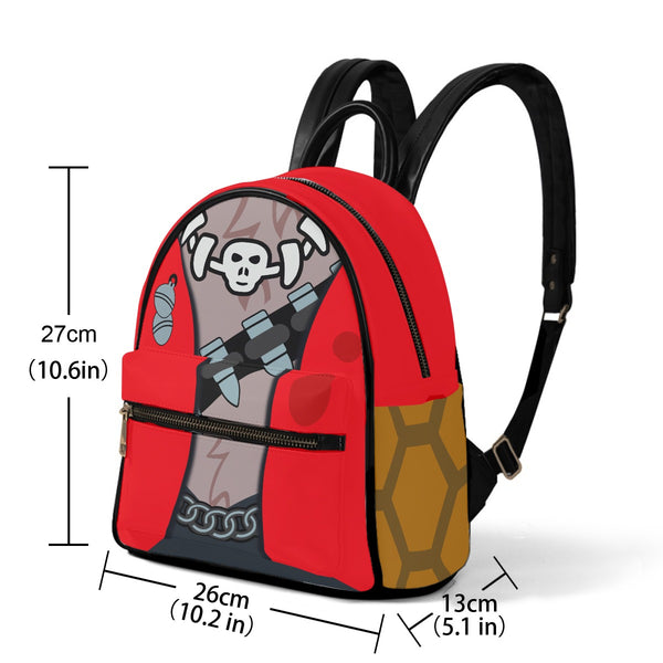 Bebop - Mini Backpack - TMNT Inspired - Goblin Wood Exclusive