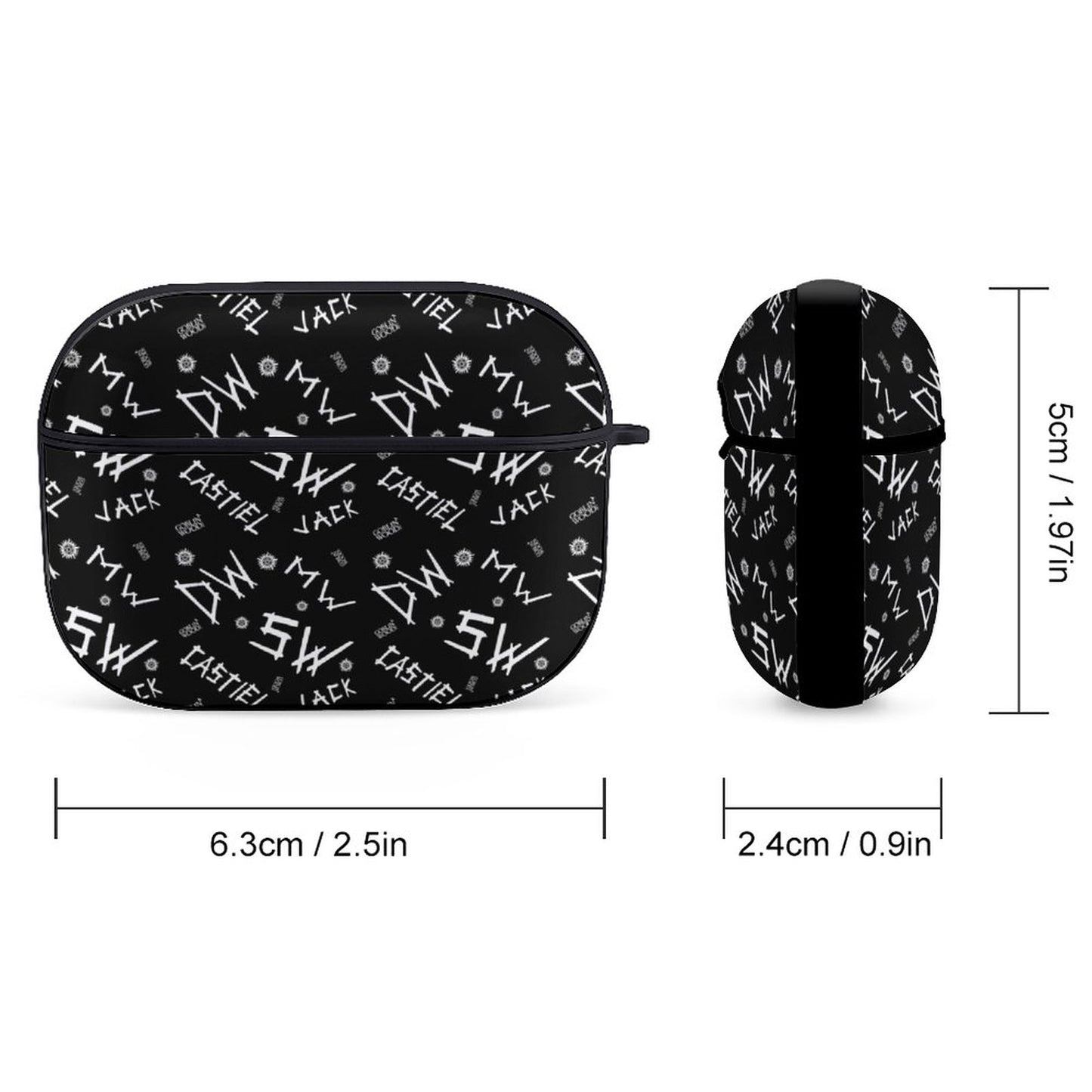 Initials (Black) - Airpod Pro - Goblin Wood Exclusive
