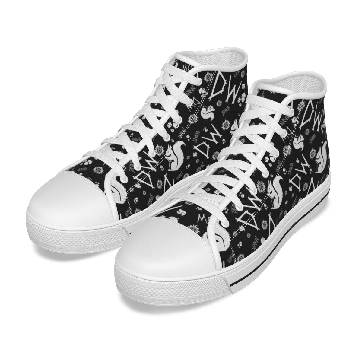 Initially Dean - Canvas Hi-Top Shoe -  - Goblin Wood Exclusive