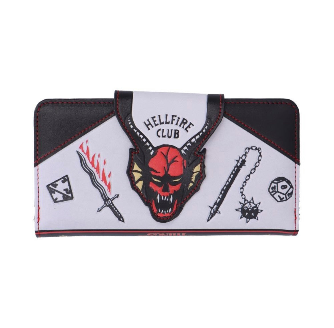 Stranger Things - Embossed Hellfire Club Purse
