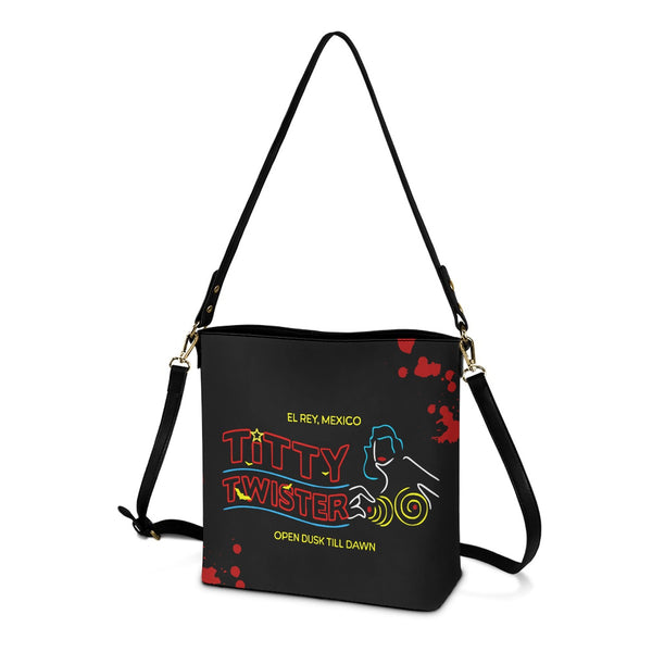 Titty Twister - Cross Body Bucket Bag  - From Dusk Till Dawn Inspired - Goblin Wood Exclusive
