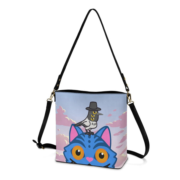 Peek A Boo - Crossbody Bucket Bag - KPop Demon Hunters Inspired - Goblin Wood Exclusive