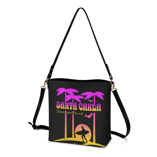 Santa Carla (Sunset) - Crossbody Bucket Bag - The Lost Boys Inspired - Goblin Wood Exclusive