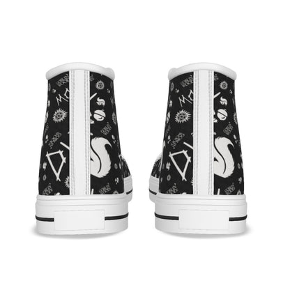 Initially Dean - Canvas Hi-Top Shoe -  - Goblin Wood Exclusive