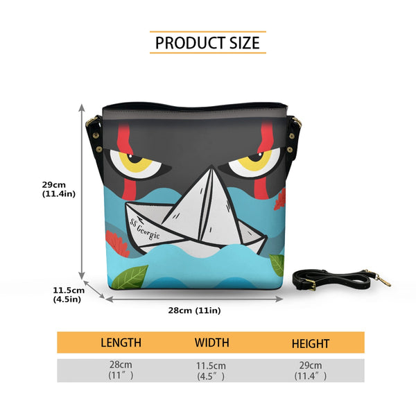 Eyes - Cross Body Bucket Bag  - IT Inspired - Sumthin Wicked Exclusive