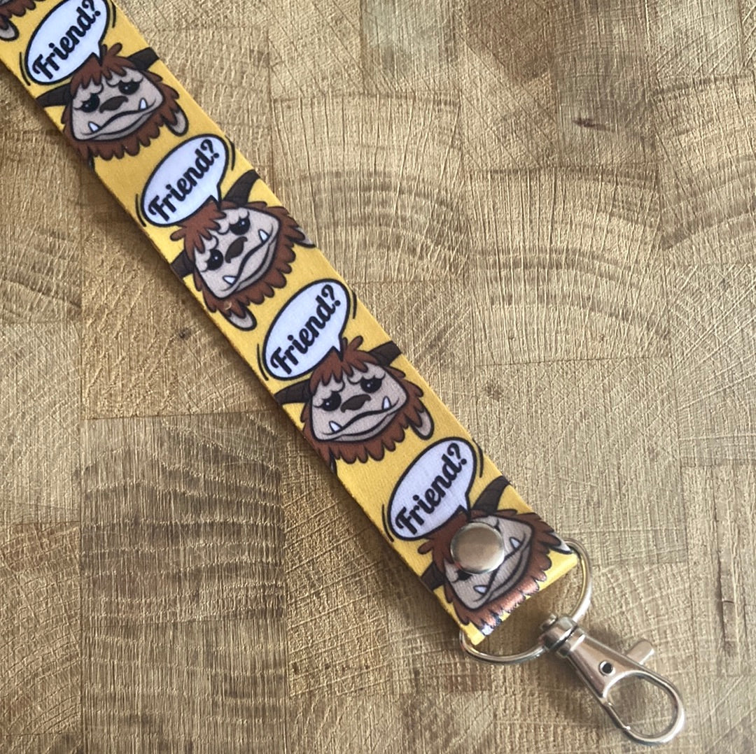 Monster Lanyard - Labyrinth Inspired - Goblin Wood Exclusive
