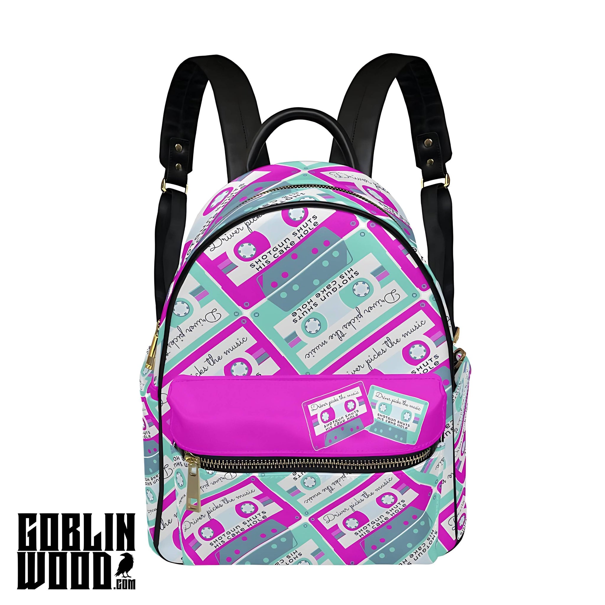 80s Mix Tape - Mini Backpack - Supernatural Inspired - Goblin Wood Exclusive