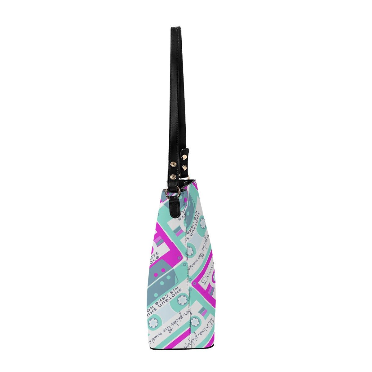 80s Mix Tape - Cross Body Bucket Bag - Supernatural Inspired - Goblin Wood Exclusive - Goblin Wood
