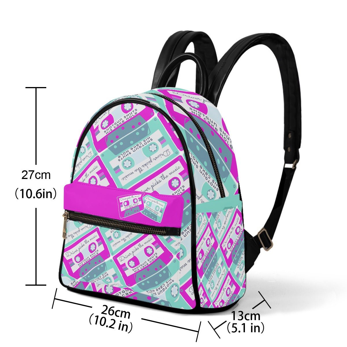 80s Mix Tape - Mini Backpack - Supernatural Inspired - Goblin Wood Exclusive - Goblin Wood