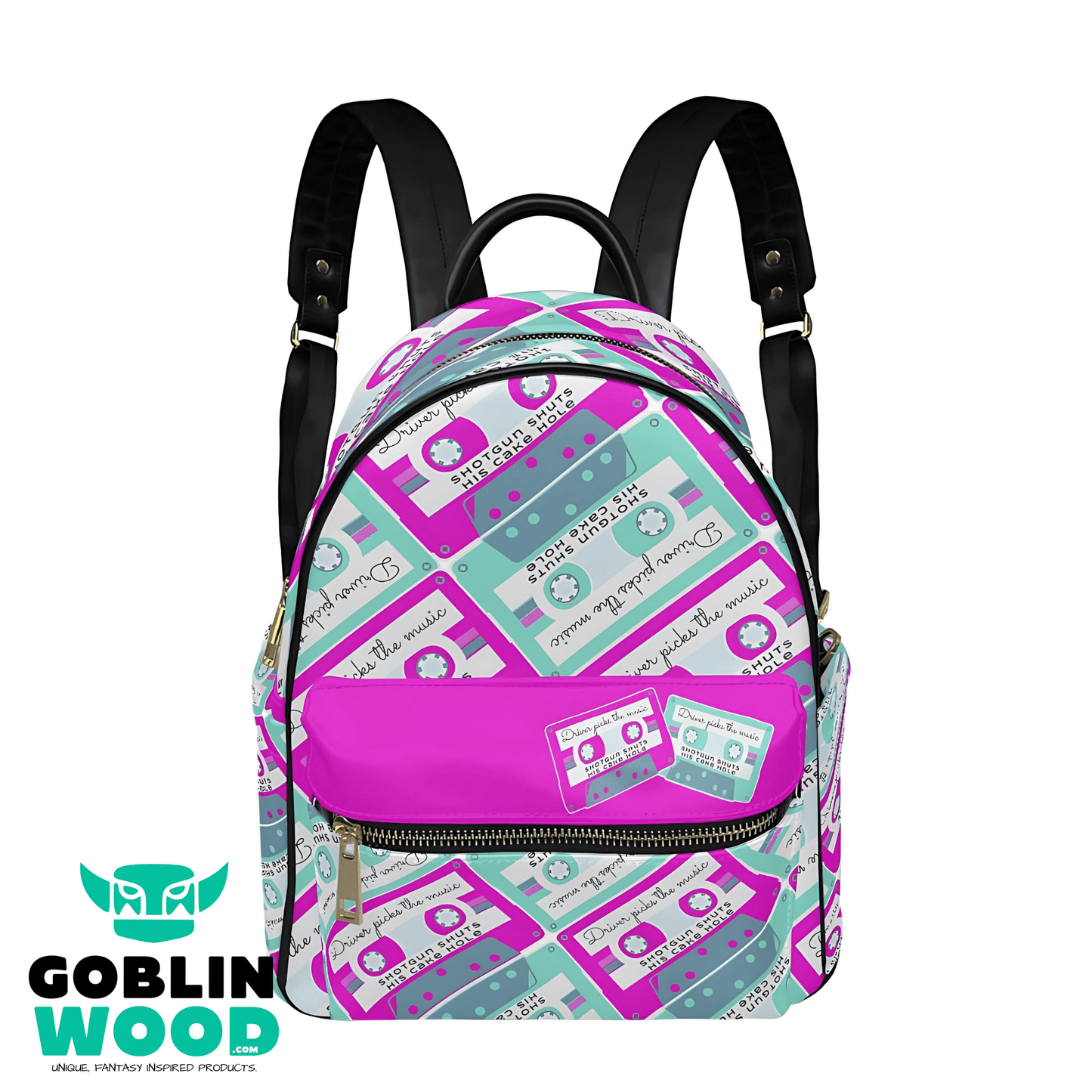 80s Mix Tape - Mini Backpack - Supernatural Inspired - Goblin Wood Exclusive - Goblin Wood
